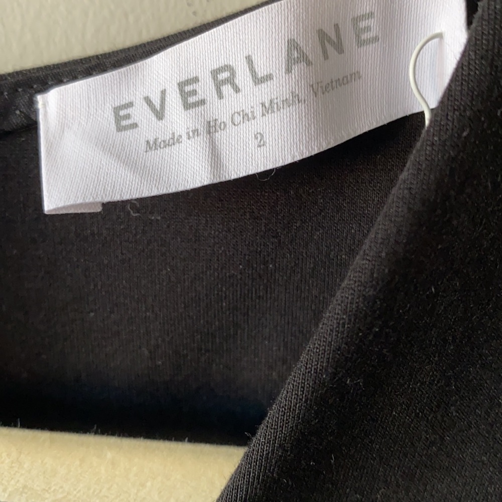 Everlane The Sleeveless V-Neck Flare Dress - Picture 4 of 6